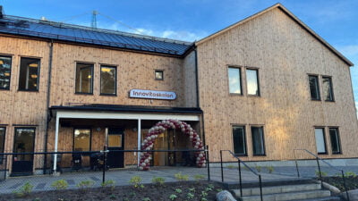 Innovitaskolan Rudans fasad.